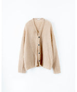 Name. / 2025aw MOHAIR KNIT CARDIGAN : INSIDE OUT