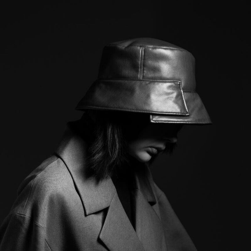 [2025 AW] MAISON Birth / ECO LEATHER BOUFFANT HAT