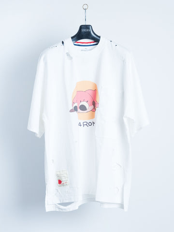 サルセーションウェア新作ＶTシャツホワイト色Ｓサイズ未開封品 2024aw] SEVESKIG / VINTAGE L/S TEE ver. 