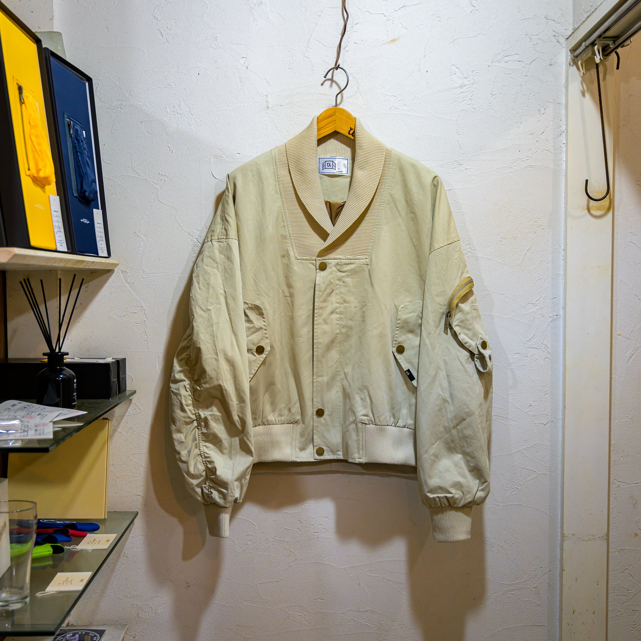 新品　BRIEFING　正規品　FAKE LAYERED PAKA ホワイト 新品 BRIEFING 正規品 FAKE LAYERED PAKA ホワイト