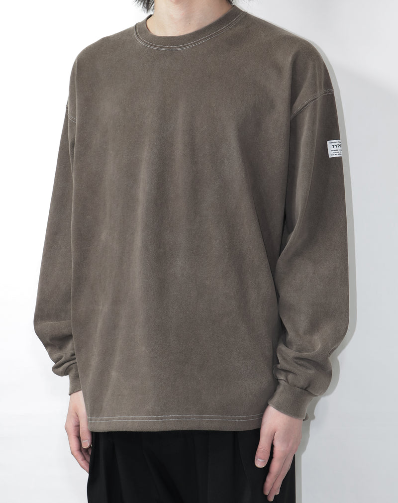 elephant TRIBAL fabrics  / "2025AW" Fade Fat Long T-SH