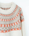 Name. / 2025aw WOOL NORDIC KNIT SWEATER : INSIDE OUT PATTERN