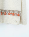 Name. / 2025aw WOOL NORDIC KNIT SWEATER : INSIDE OUT PATTERN