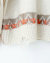 Name. / 2025aw WOOL NORDIC KNIT SWEATER : INSIDE OUT PATTERN