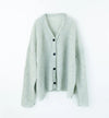 Name. / 2025aw MOHAIR KNIT CARDIGAN : INSIDE OUT