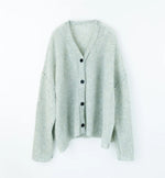 Name. / 2025aw MOHAIR KNIT CARDIGAN : INSIDE OUT