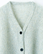Name. / 2025aw MOHAIR KNIT CARDIGAN : INSIDE OUT
