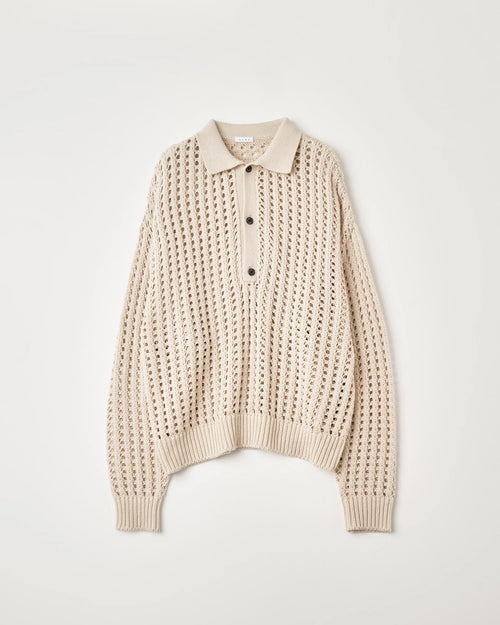 バルト様 Name. 26SS メッシュニットポロ Name. / 26ss MESH KNIT POLO – utility-harajuku-jp