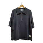 U-BY EFFECTEN (ユーバイエフェクテン) s/s harf zip knit
