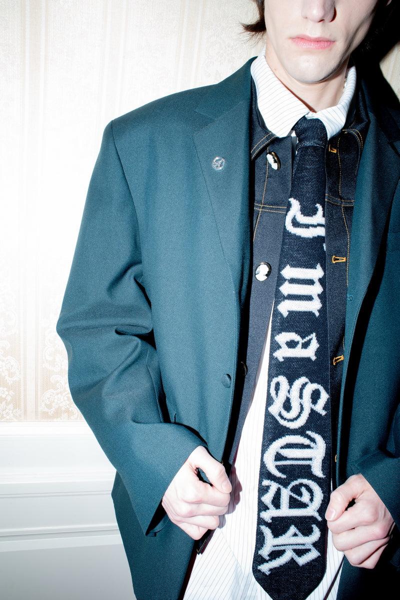 TENDER PERSON(テンダーパーソン) JAQUARD KNIT TIE