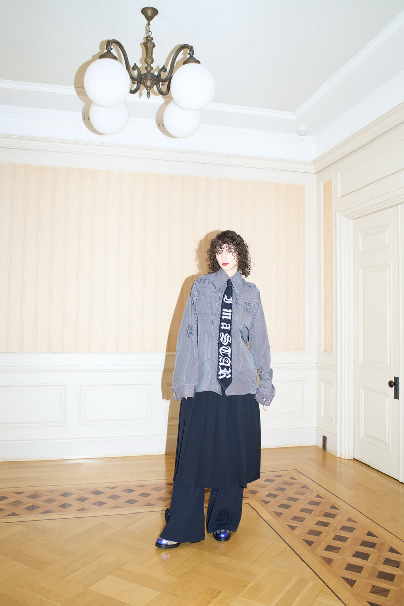 TENDER PERSON(テンダーパーソン) JAQUARD KNIT TIE