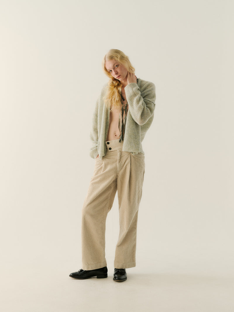 Name. / 2025aw MOHAIR KNIT CARDIGAN : INSIDE OUT