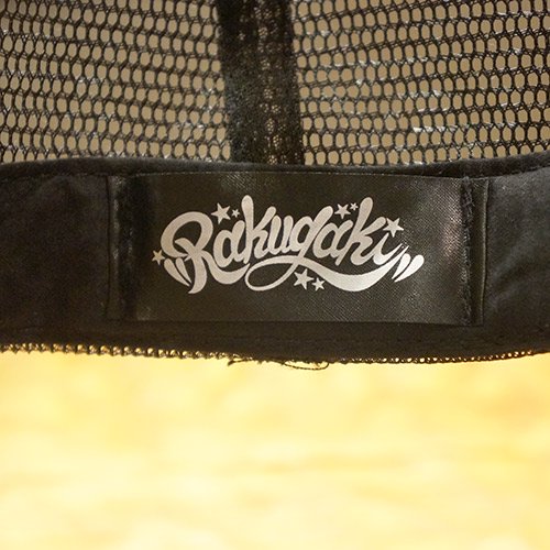 RAKUGAKI RAKUGAKI Main logo Snap Back Cap Royal x White