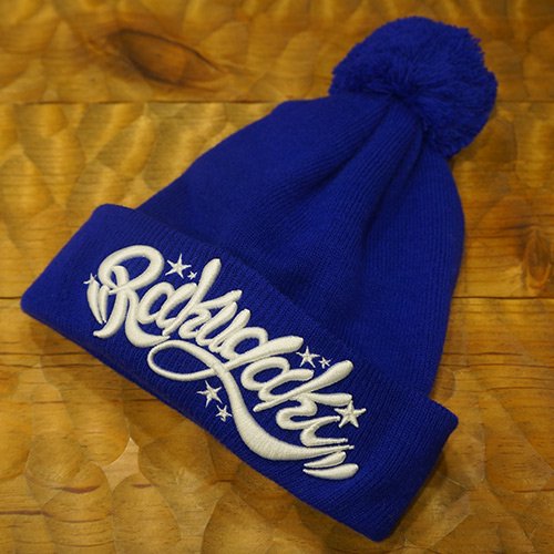 RAKUGAKI Main Logo BonBon Knit Cap