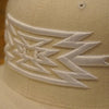 RAKUGAKI Melton Wool ORTEGA SnapBack Cap Natural x White
