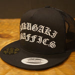 RAKUGAKI 2017 SS Old English Logo Trucker Cap