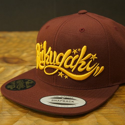 RAKUGAKI  2017 SS Main logo Snap Back Cap