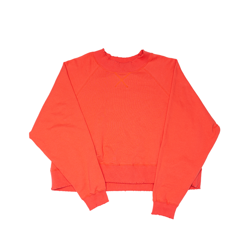 [2023Spring] EFFECTEN(エフェクテン) / pigment raglan sleeve sweat