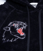 TWIN BLACK PANTHER BOA BIG HOODIE PARKA