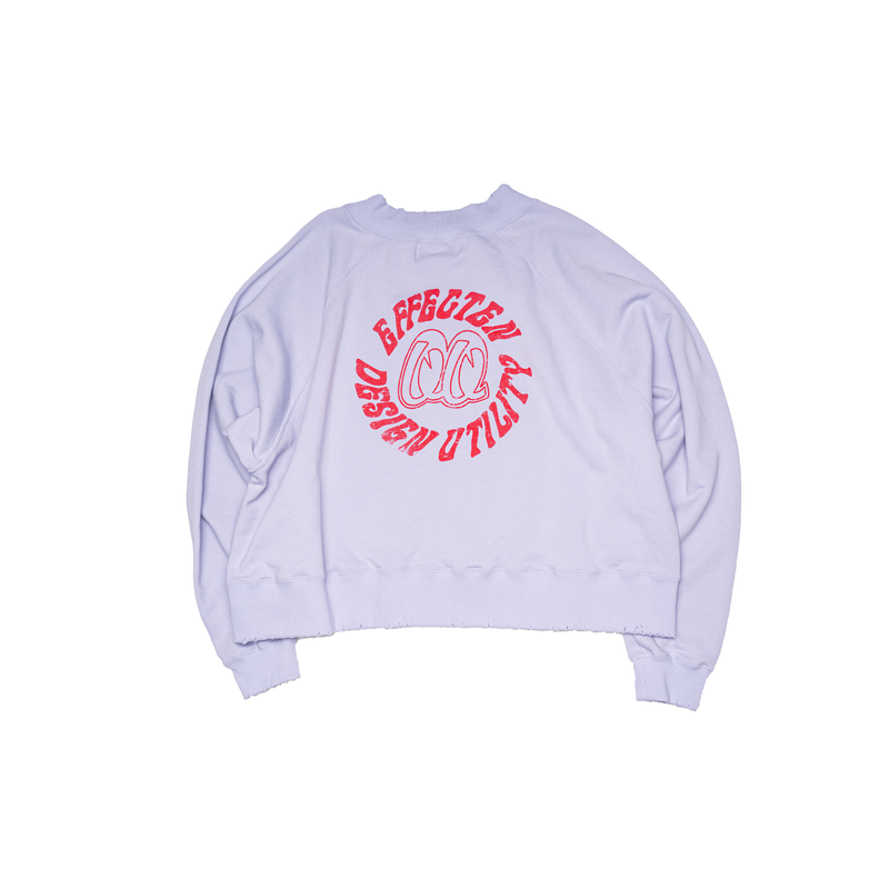 [2023Spring] EFFECTEN(エフェクテン) / pigment raglan sleeve sweat