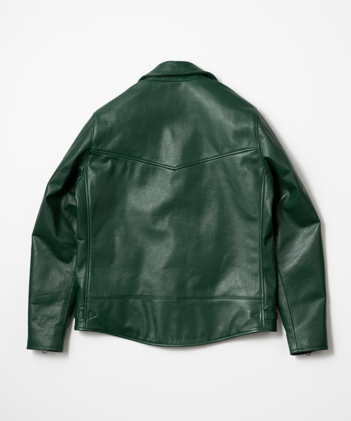 SEVESKIG/セブシグ COWHIDE W-RIDERS JACKET │utility – utility SEVESKIG/セブシグ COWHIDE W-RIDERS JACKET │utility – utility