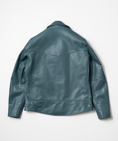 SEVESKIG/セブシグ COWHIDE W-RIDERS JACKET │utility – utility SEVESKIG/セブシグ COWHIDE W-RIDERS JACKET │utility – utility