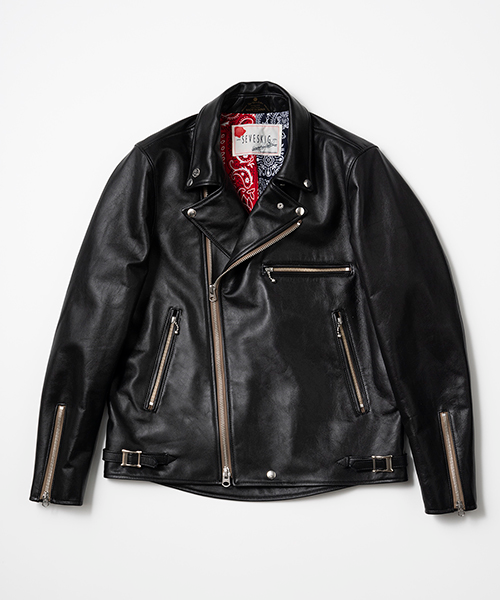 SEVESKIG/セブシグ COWHIDE W-RIDERS JACKET │utility SEVESKIG/セブシグ COWHIDE W-RIDERS JACKET │utility
