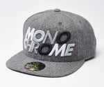 [2019aw] RAKUGAKI(ラクガキ) / 2019"MONOCHROME" Melton Wool Snap Back Cap