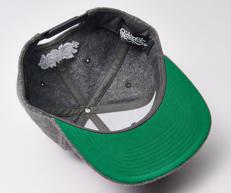 [2019aw] RAKUGAKI(ラクガキ) / 2019"MONOCHROME" Melton Wool Snap Back Cap