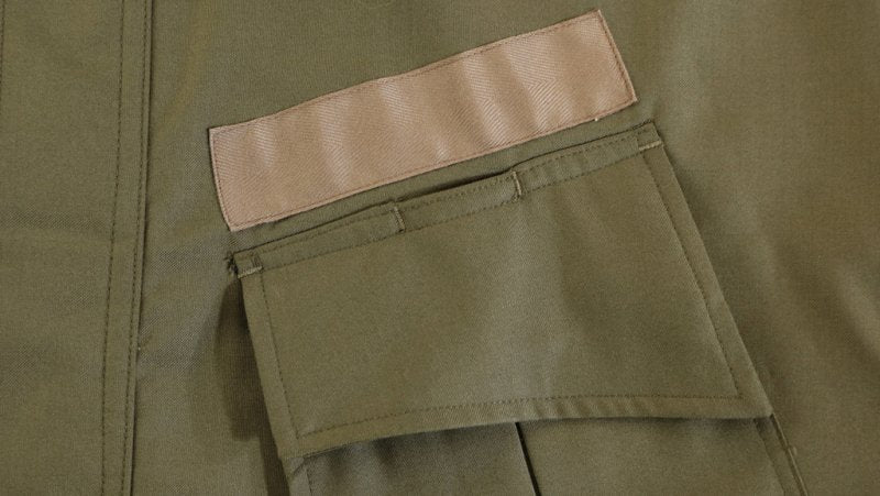 新春SALE elephant TRIBAL fabrics (エレファントトライバルファブリックス ) / Reversible fatigue JKT KHAKI (バロック柄)