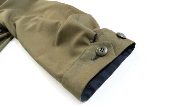 新春SALE elephant TRIBAL fabrics (エレファントトライバルファブリックス ) / Reversible fatigue JKT KHAKI (バロック柄)
