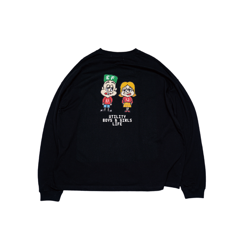 [2023Spring] EFFECTEN(エフェクテン) / utility boys&girls L/S Tee