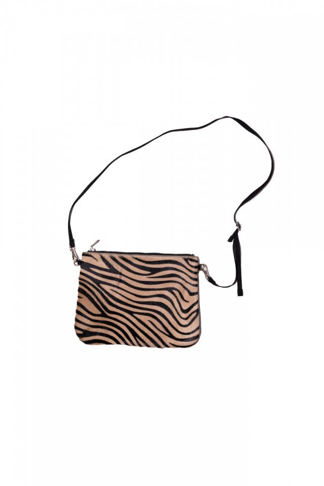【2021aw】EFFECTEN(エフェクテン) Broox Unborn Calf zebra sacoche