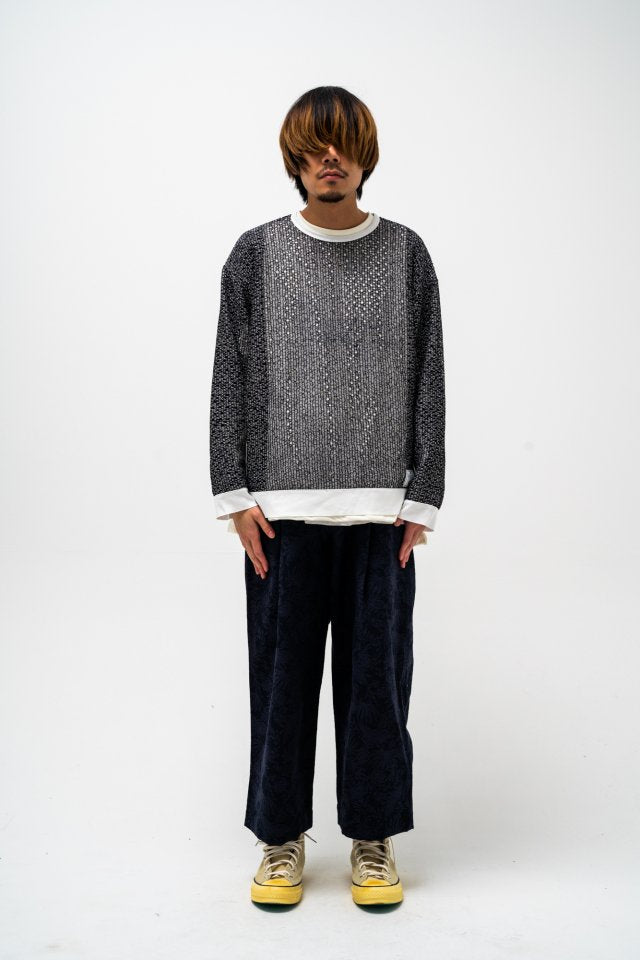 [新春SALE]EFFECTEN(エフェクテン)tulle net knit-sew