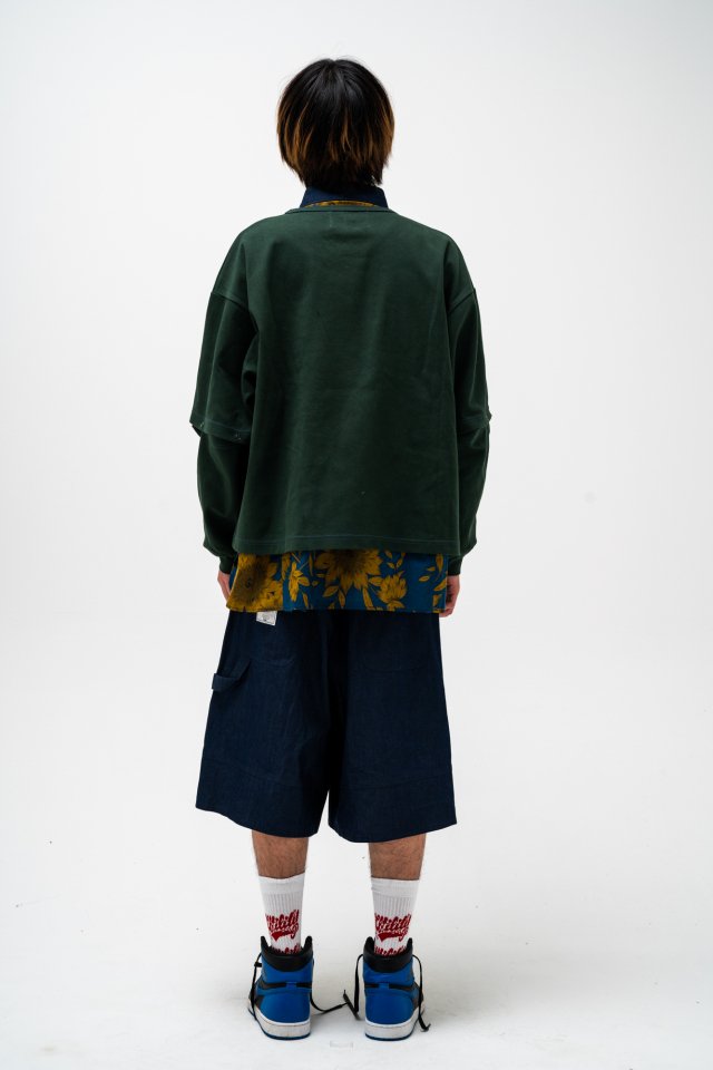 [2022ss] EFFECTEN(エフェクテン) attachment 'utility logo' L/S Tee (無地)