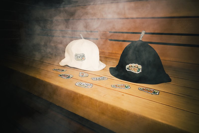 SENTO FOREVER×utility / LINEN TULIP SAUNA HAT