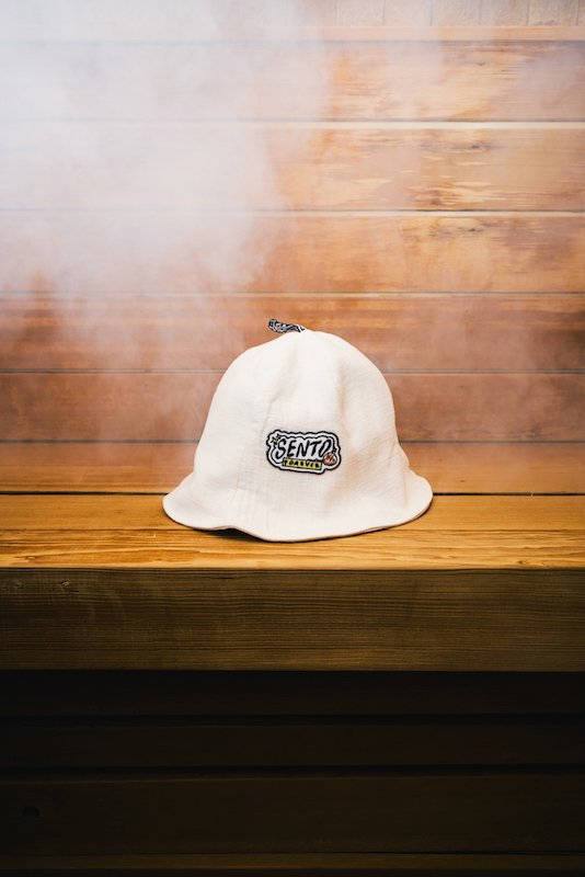SENTO FOREVER×utility / LINEN TULIP SAUNA HAT
