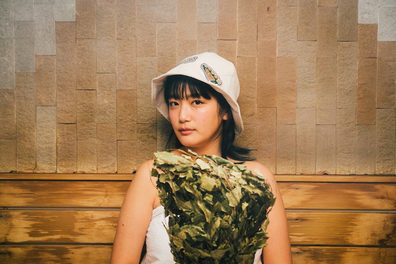 SENTO FOREVER×utility / LINEN TULIP SAUNA HAT