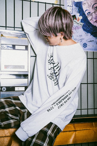 美品 EFFECTEN エフェクテン boder over L/S Tee 2024 AW] EFFECTEN / Utility border L/S Tee – utility-harajuku-jp