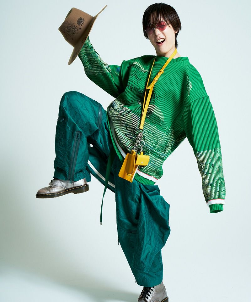[予約商品2022aw] SEVESKIG/セブシグ/ Wide Trouser Ver.Sachi RoBOMB