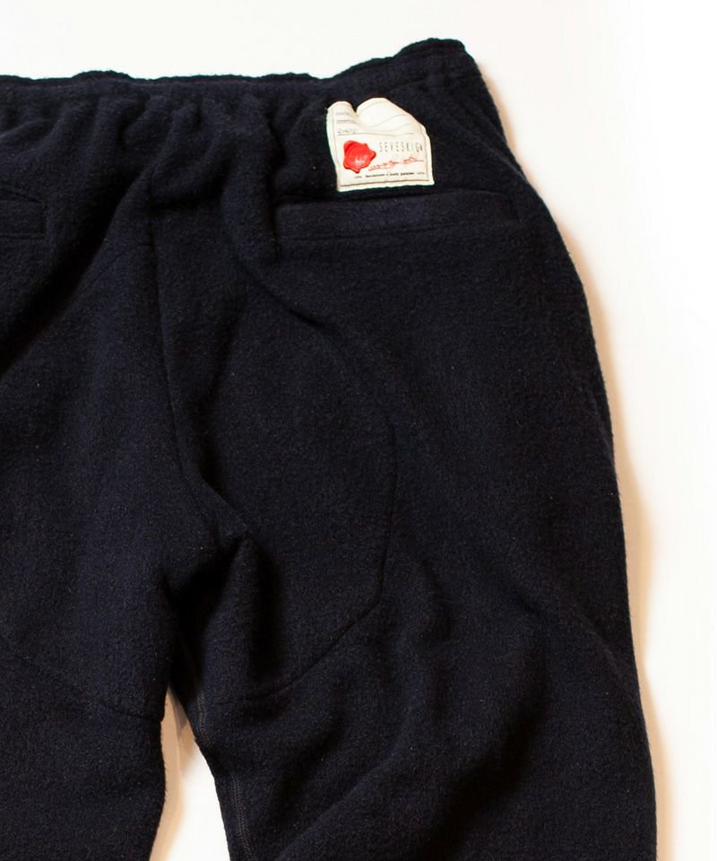 [予約商品2022aw] SEVESKIG/セブシグ/  Silk Fleece Pants Ver.Ska