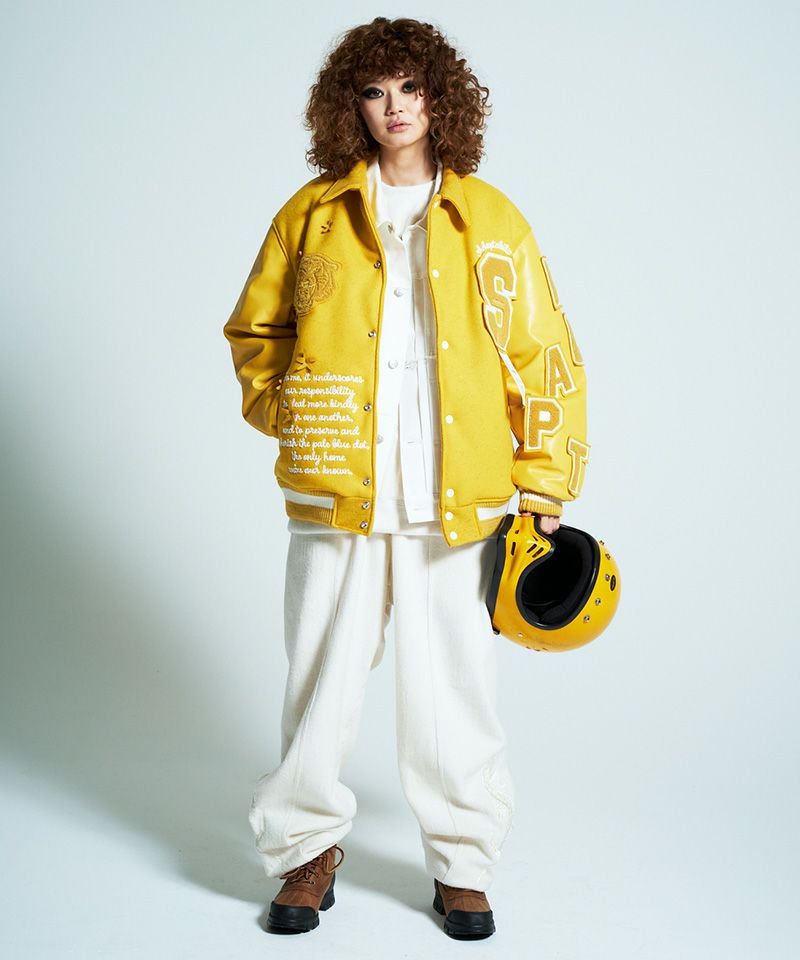 [予約商品2022aw] SEVESKIG/セブシグ/  Silk Fleece Pants Ver.Ska