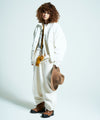 [予約商品2022aw] SEVESKIG/セブシグ/  Silk Fleece Pants Ver.Ska