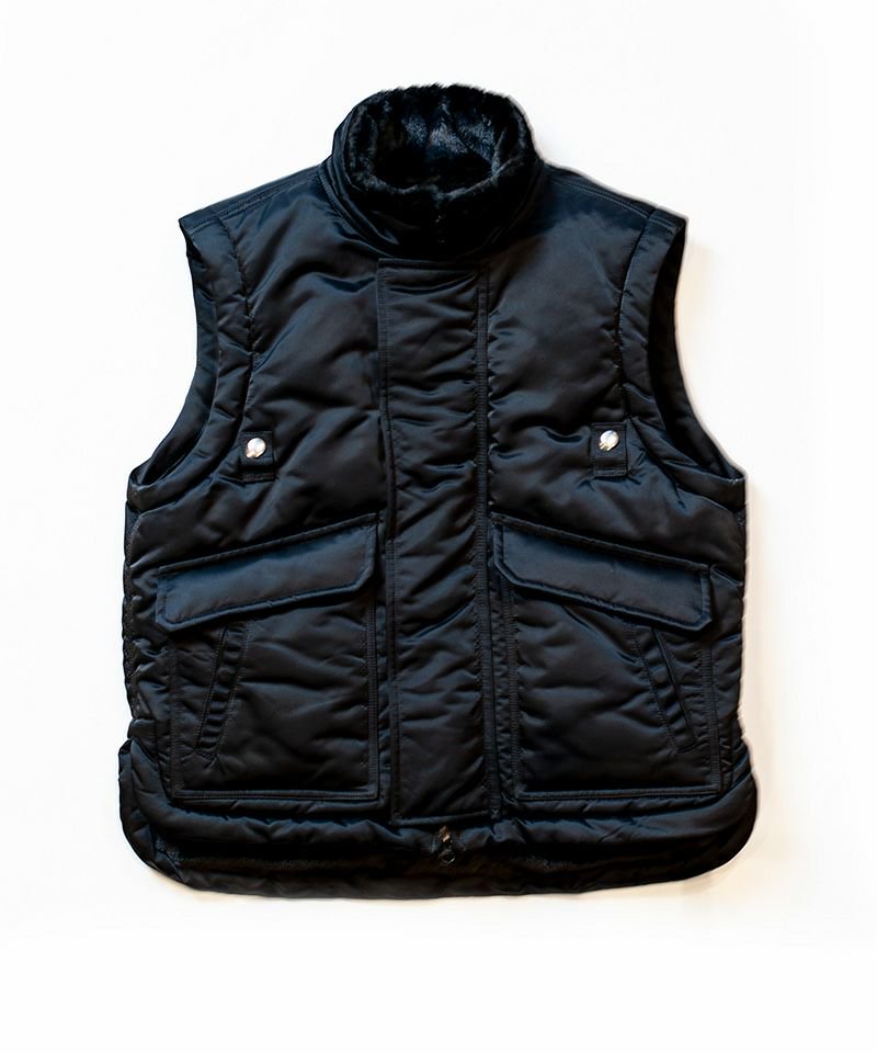 [予約商品2022aw] SEVESKIG/セブシグ/ Heat System Bomber Vest