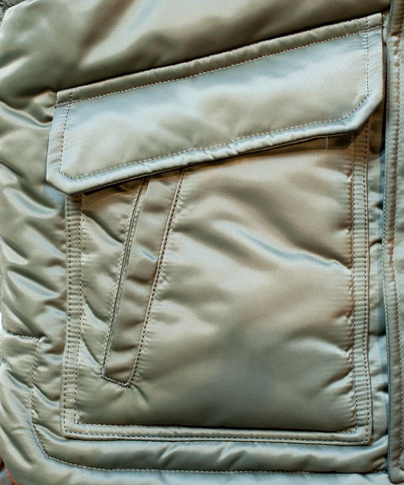 [予約商品2022aw] SEVESKIG/セブシグ/ Heat System Bomber Vest