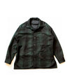 [予約商品2022aw] SEVESKIG/セブシグ/ Embroidery Wool Adapt Shirt