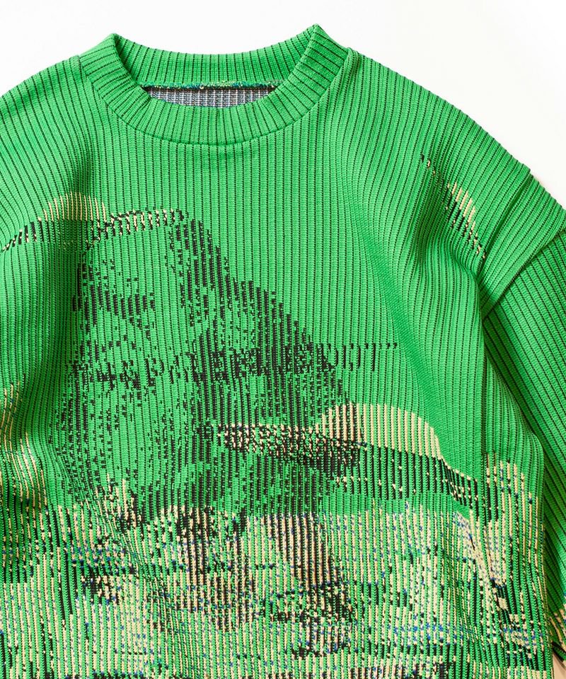 [予約商品2022aw] SEVESKIG/セブシグ/ Adaptive SimulationPO Knit Shirt