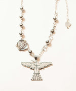 [予約商品2022aw] SEVESKIG/セブシグ/  Silver bees necklace Thoth pendant