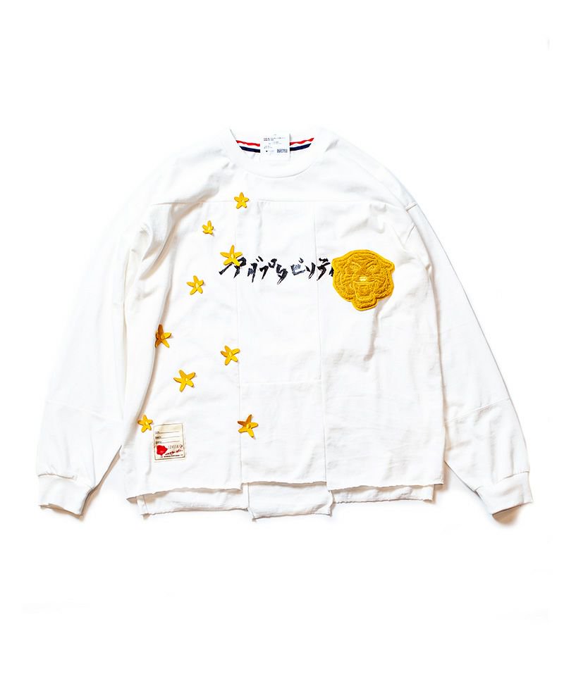 [予約商品2022aw] SEVESKIG/セブシグ/ Make L-S Tee Ver.アダプタビリティ