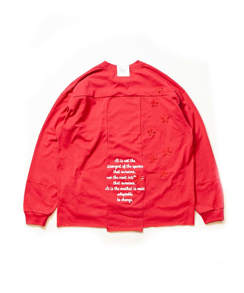 [予約商品2022aw] SEVESKIG/セブシグ/ Make L-S Tee Ver.アダプタビリティ